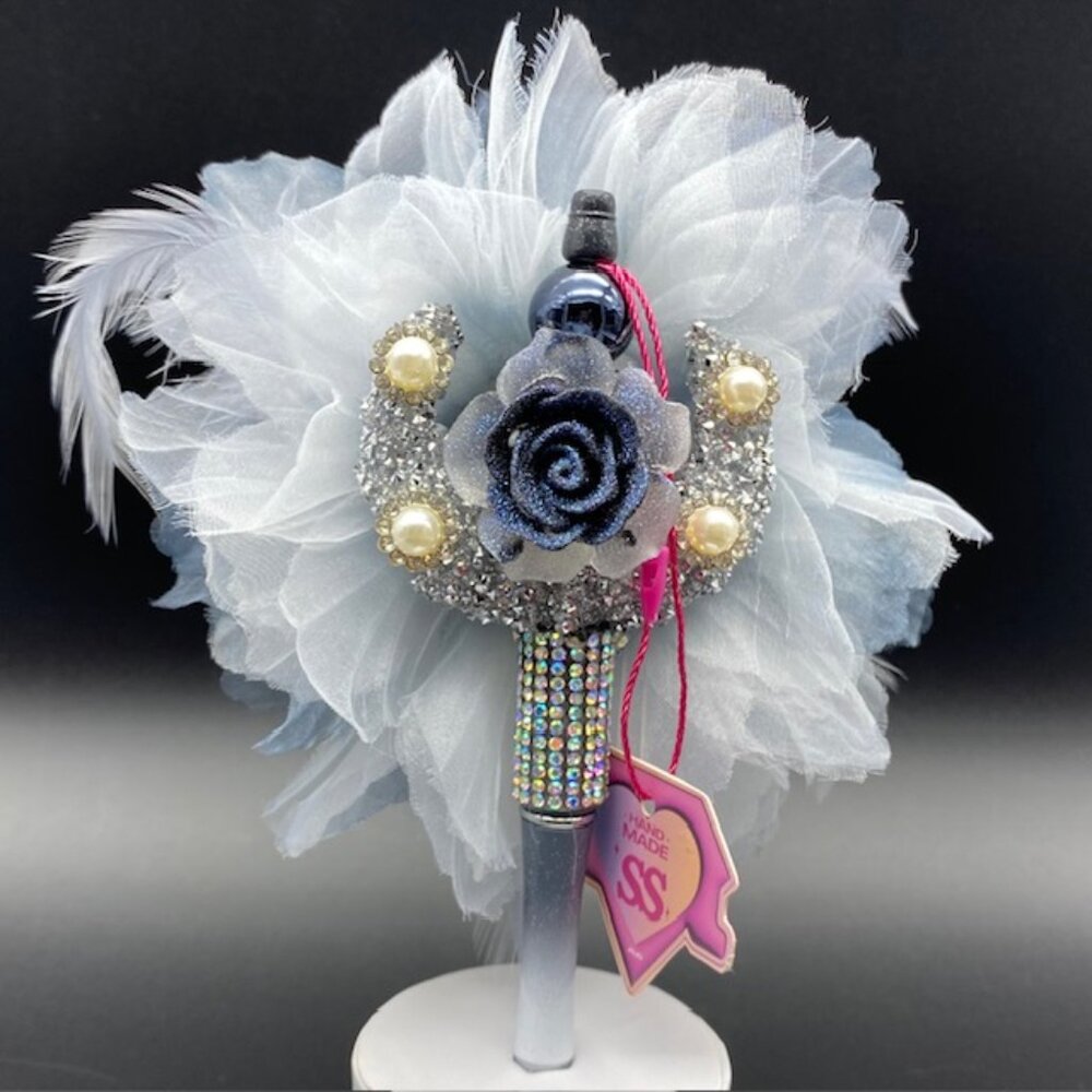 JoJo DIY Original Collectible Fancy Beaded Ballpoint Pen Grade SS